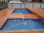 Частный бассейн (с откатной крышкой-террасой)